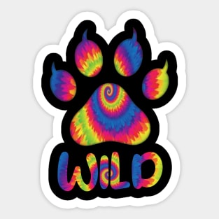 Wild Cat Lover Sticker